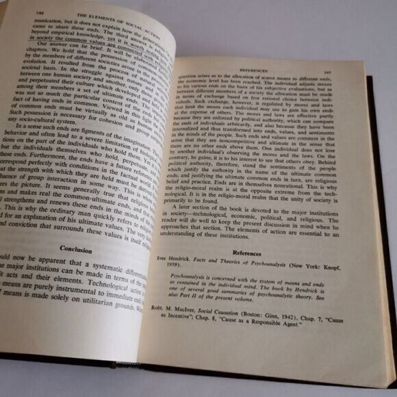 1959 Human Society Textbook by Kingsley Davis HANDWRITING, Anthropology Book Hum - Picture 8 of 9